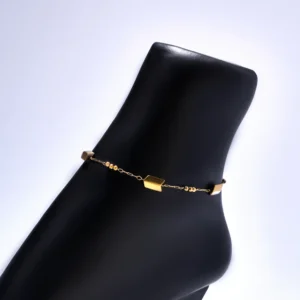 Golden Bar Anklet
