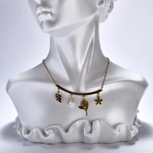 Flora Charm Necklace
