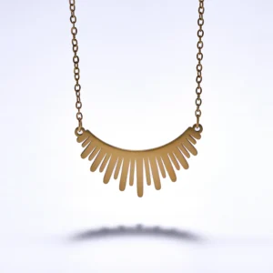 Golden Sunray Necklace