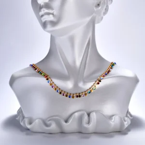 Rainbow Crystal Necklace