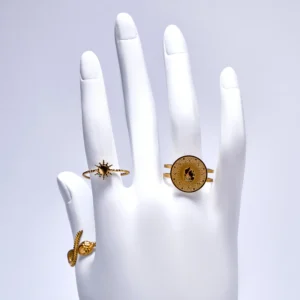 Pharaoh Coin Ring