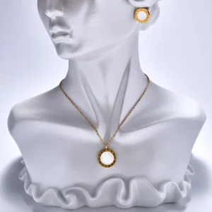 Classic Circle Jewelry Set