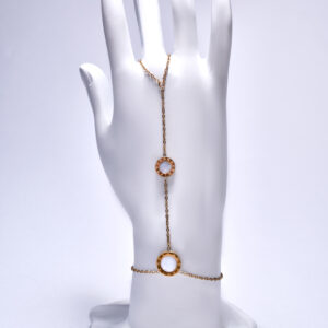 Roman Circle Hand Chain