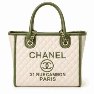 Chanel Olive Elegance Tote