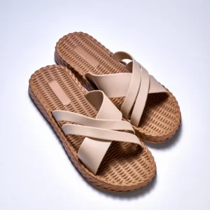 Comfort Cross-Strap Slides