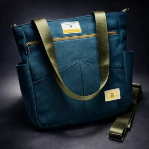 Casual Multi-Pocket Tote Bag