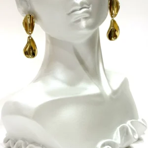 Luxe Gold Drop Statement Earrings