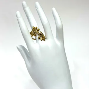 Gold Leaf Wrap Ring