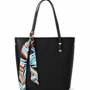DAVID JONES Elegant Leather Tote Handbag