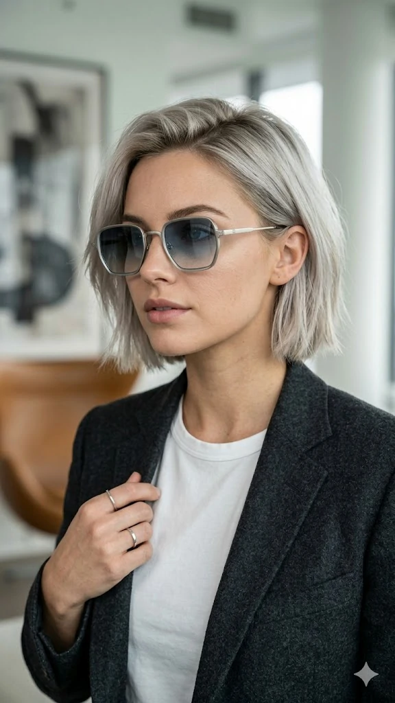 Gucci Geometric Hexagonal Sunglasses