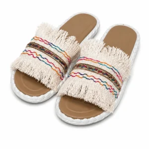Boho Color Fringe Slides