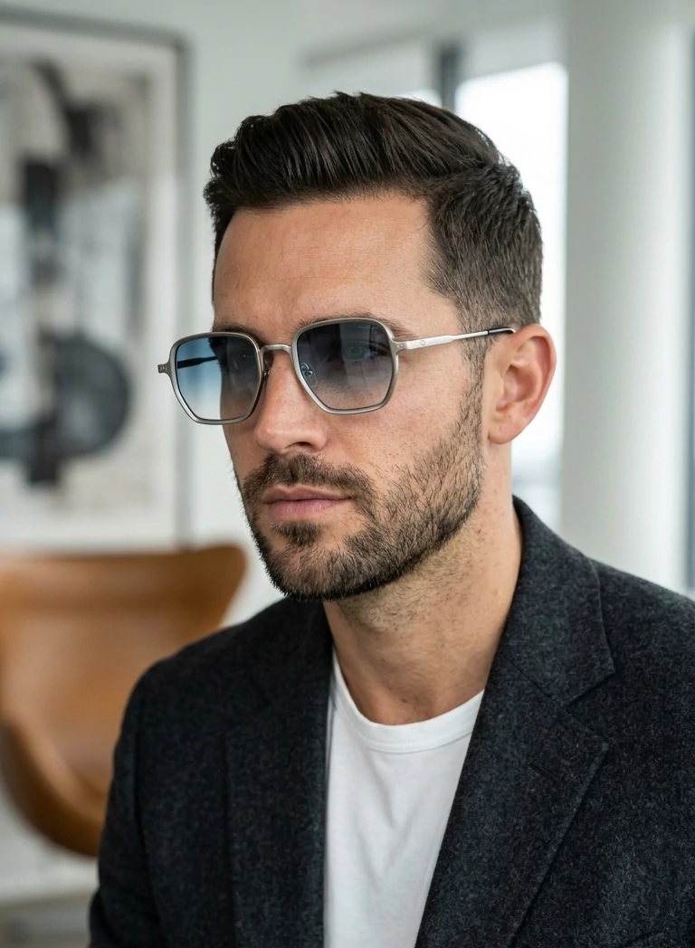 Gucci Geometric Hexagonal Sunglasses