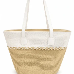 Classic Summer Woven Tote