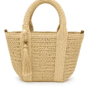 Elegant Summer Straw Bag