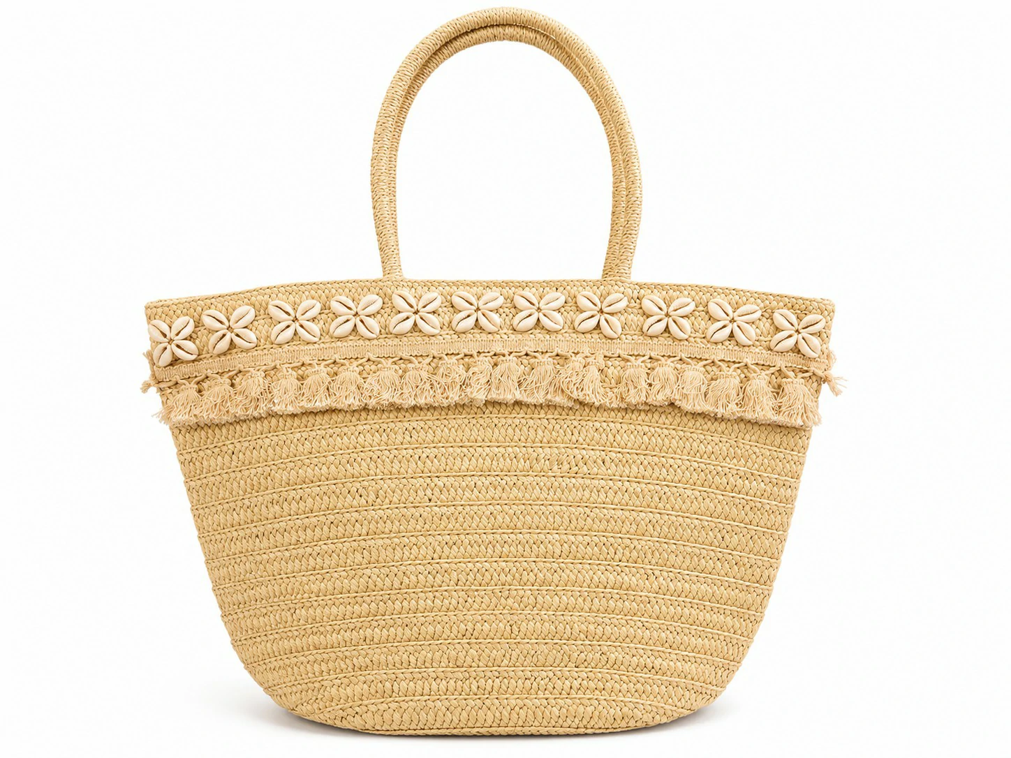 Seashell Fringe Tote