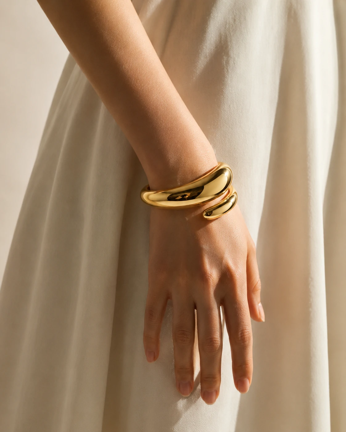 Liquid Gold Bangle