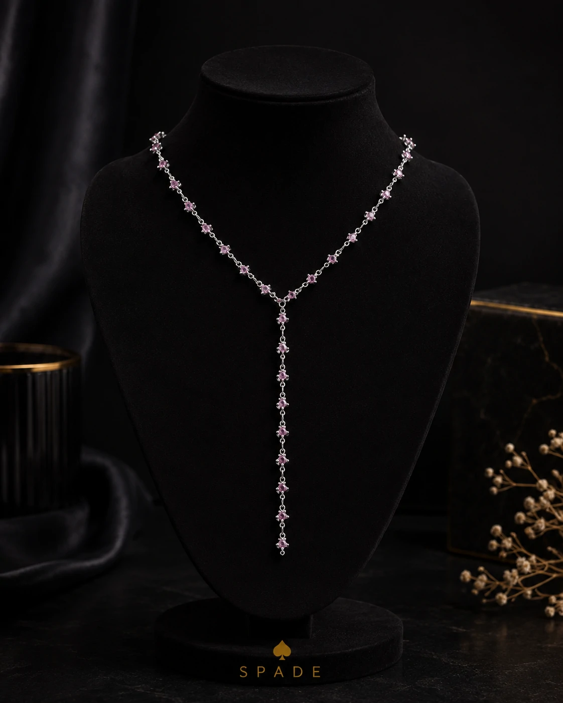 Nefra Lariat Necklace