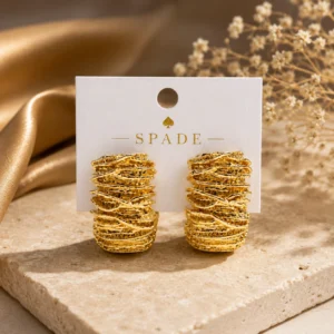 Sculpted Aura Earrings