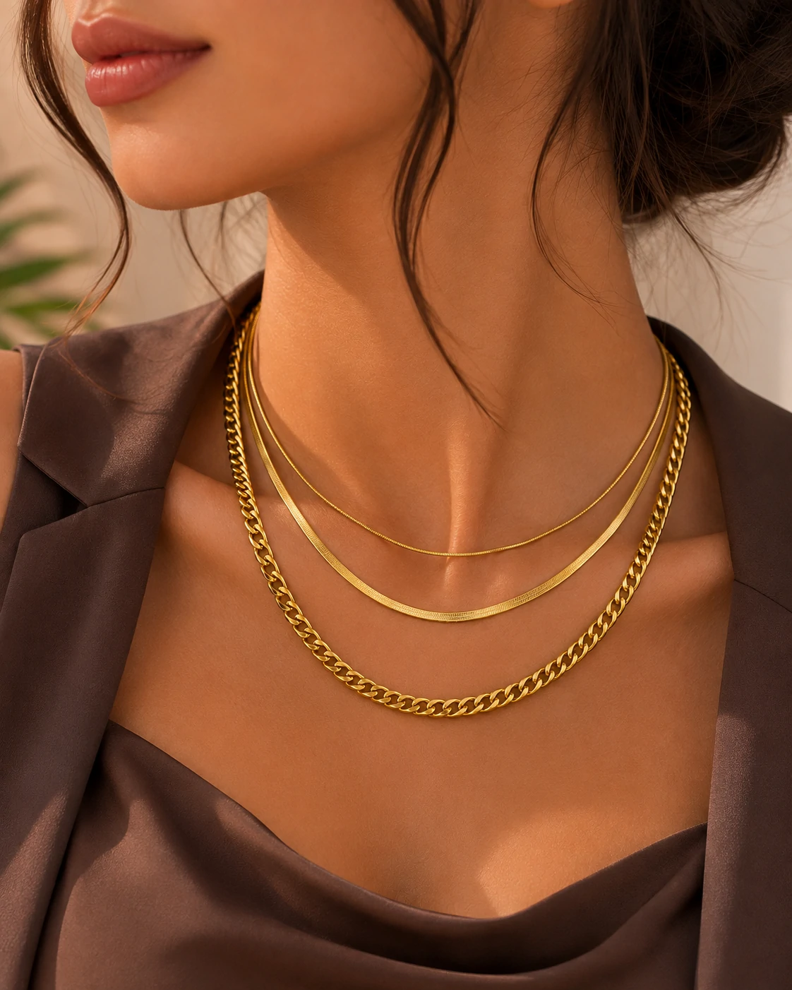 Nefra Layered Necklace