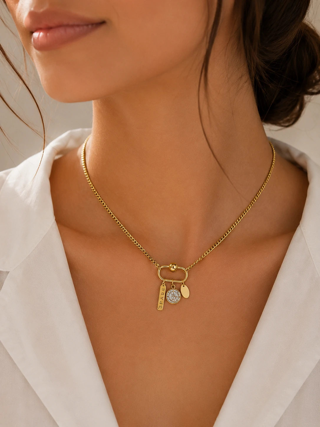 Nefertari Charm Necklace