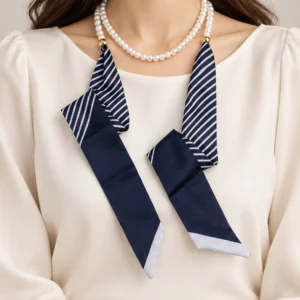 Pearl Scarf Necklace